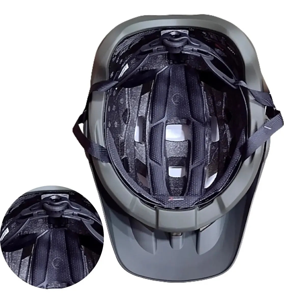 CAPACETE MTB JACKAL TAM M COR AZUL FOSCO