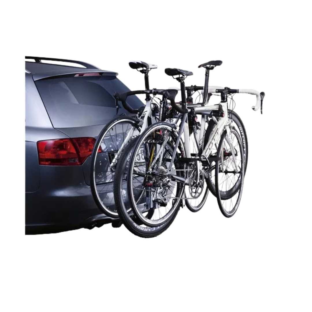 SUPORTE THULE HANGON INCLINAVEL ALUMINIO PARA ENGATE PARA 3 BICICLETAS Preto