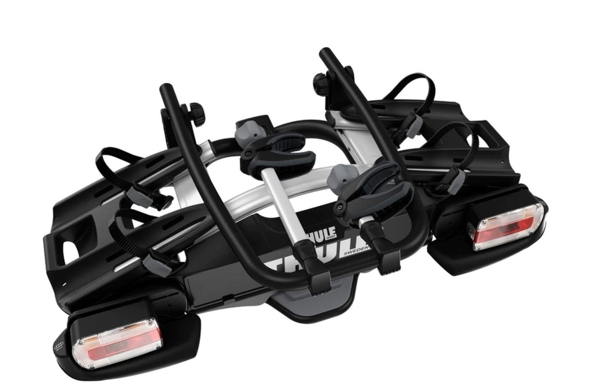 SUPORTE THULE VELOCOMPACT PARA 2 BICICLETAS PARA ENGATE Preto