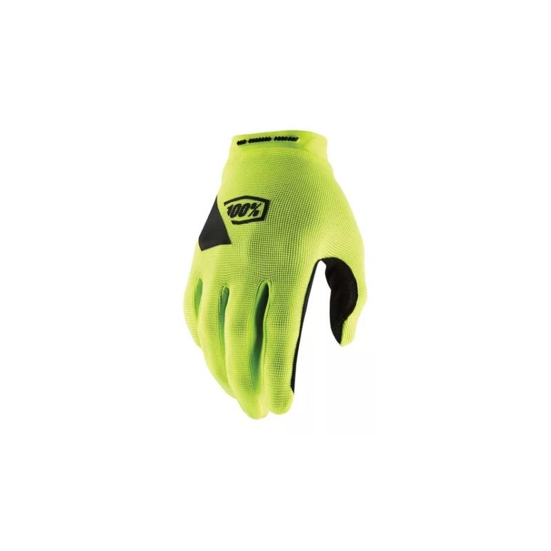 LUVA 100% RIDECAMP GLOVES AMARELO FLUORESCENTE TAMANHOS G AMARELO FLUOR