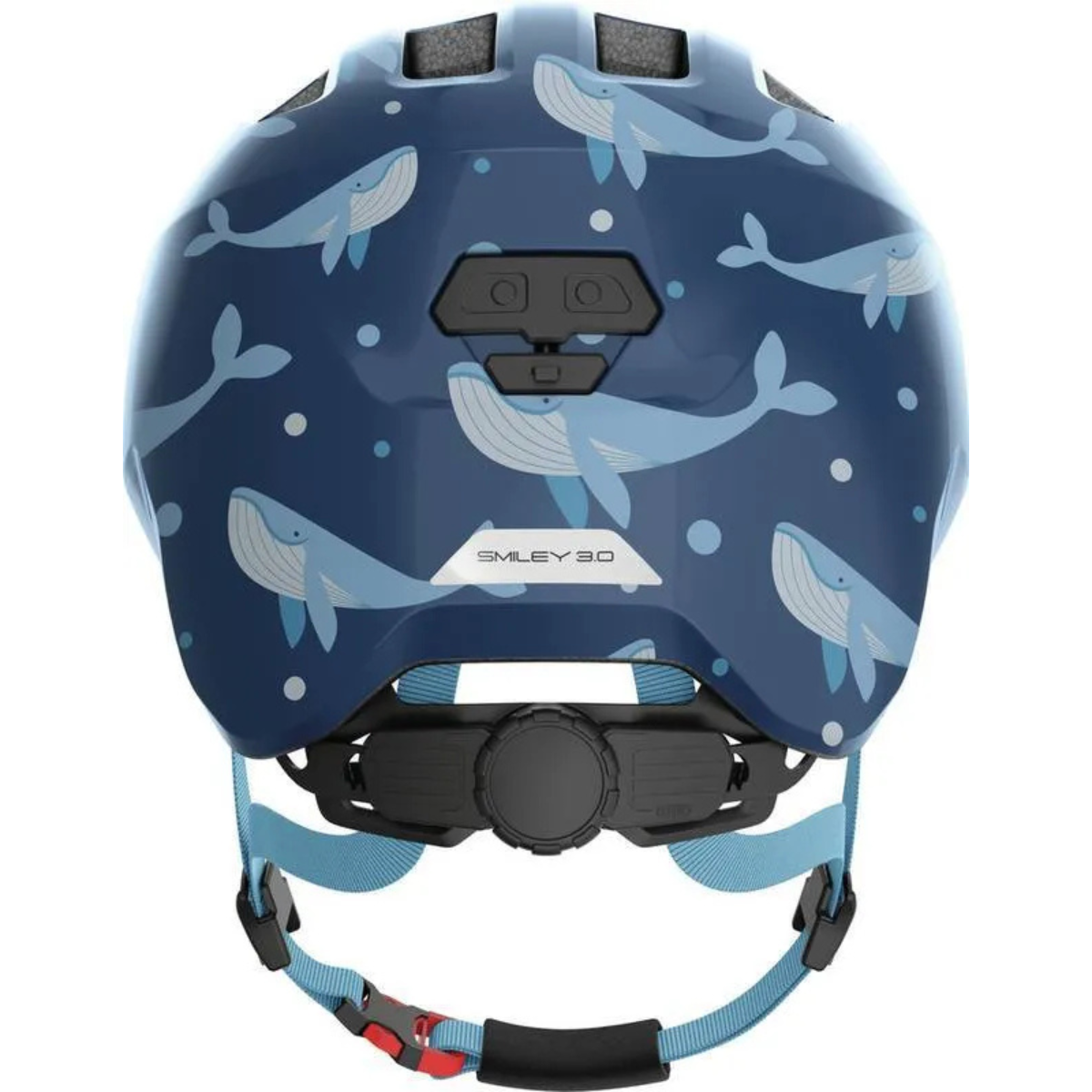 CAPACETE CICLISMO ABUS SMILEY 3.0 AZUL BALEIA TAM M