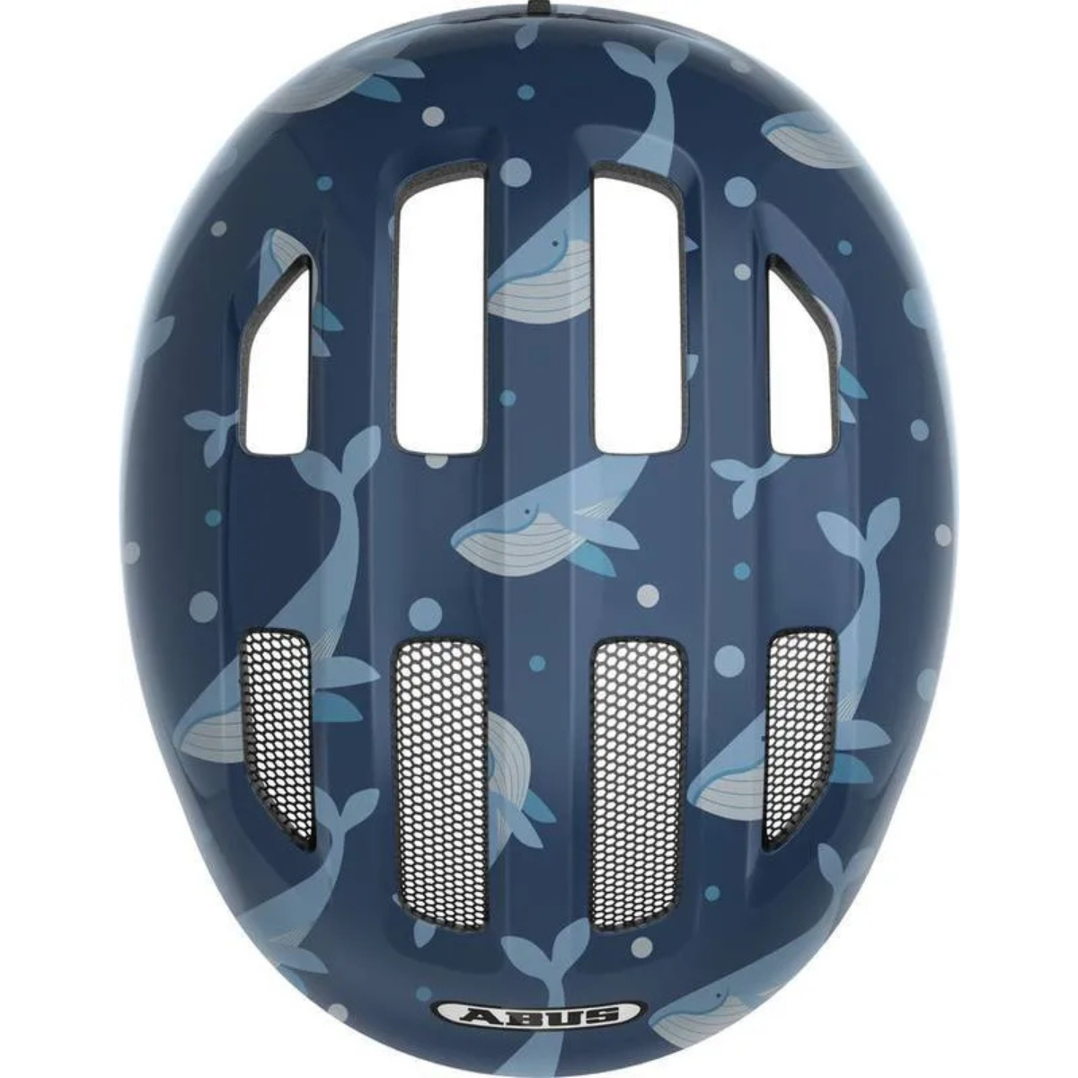 CAPACETE CICLISMO ABUS SMILEY 3.0 AZUL BALEIA TAM M