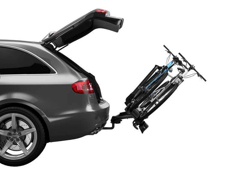 SUPORTE THULE VELOCOMPACT PARA 2 BICICLETAS PARA ENGATE Preto