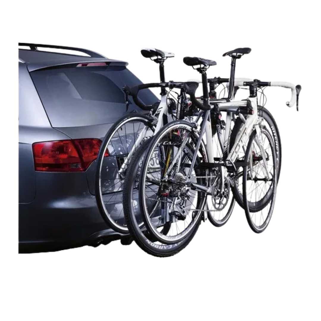 SUPORTE THULE HANGON INCLINAVEL ALUMINIO PARA ENGATE PARA 3 BICICLETAS Preto