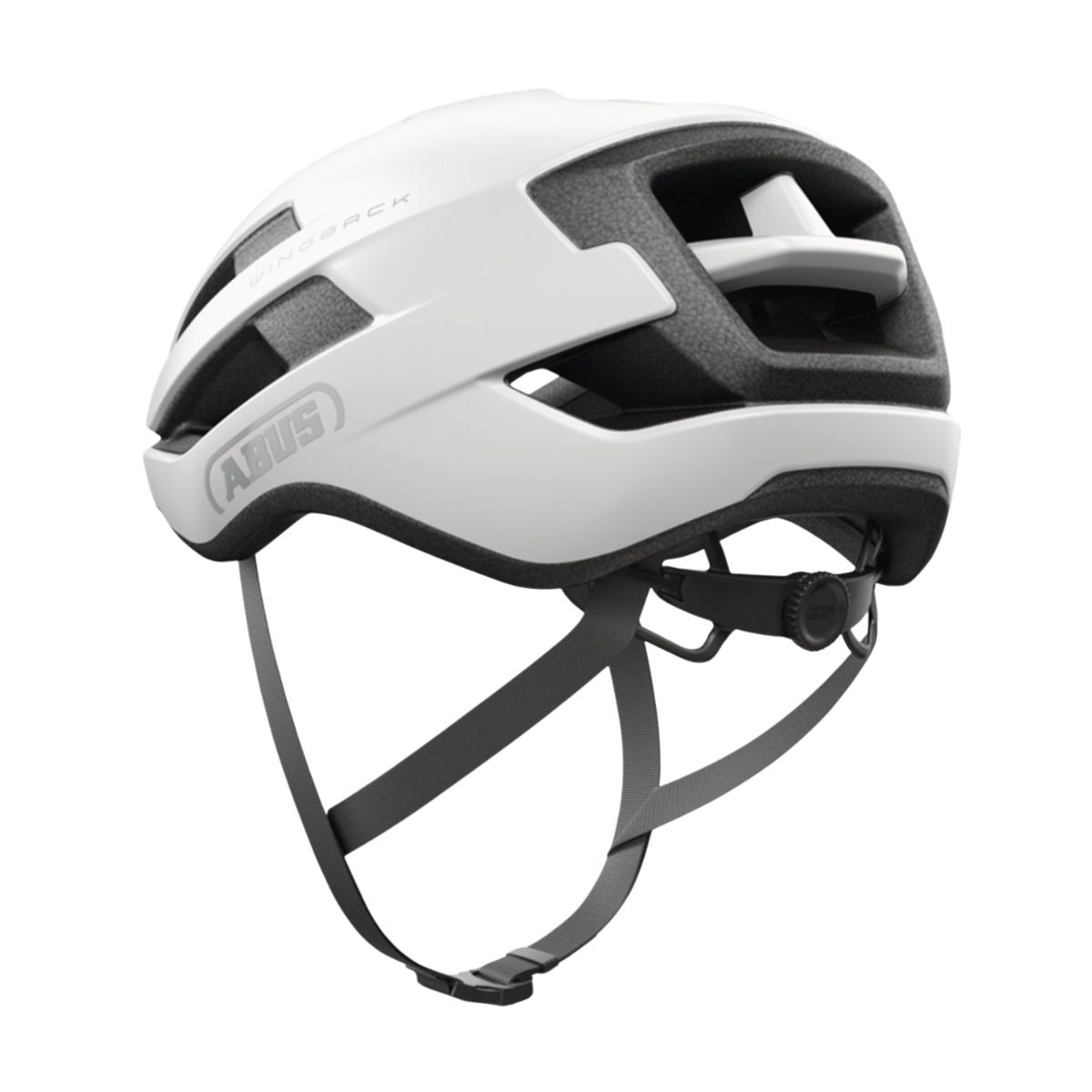 CAPACETE ABUS WINGBACK BRANCO POLAR TAM P 51-55 CM