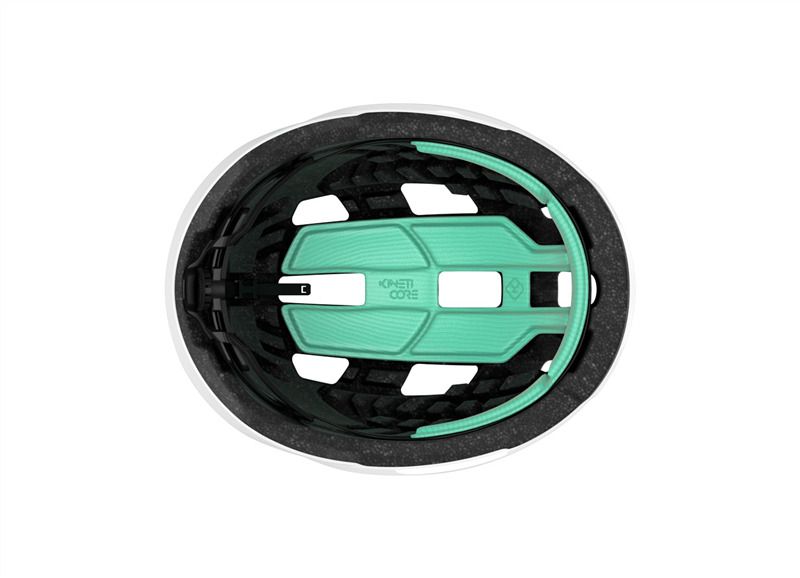 CAPACETE LAZER ROAD TONIC KINETICORE CINZA GELO TAM. M