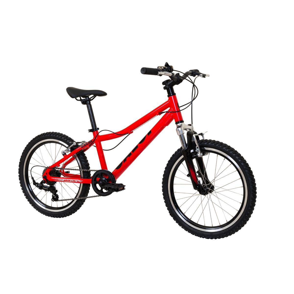 BIKE CALOI WILD XS 7V COR VERMELHO