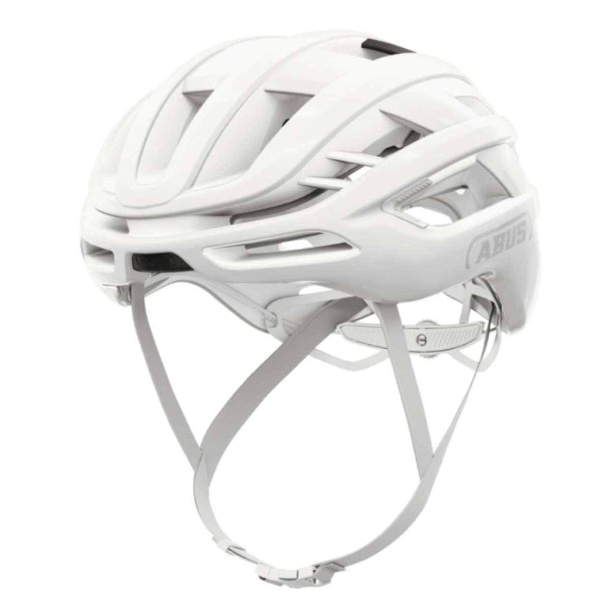 CAPACETE ABUS AIRBREAKER 2.0  BRANCO PURO TAM.M 54-58 CM CARBON