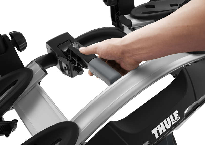 SUPORTE THULE VELOCOMPACT PARA 2 BICICLETAS PARA ENGATE  Preto