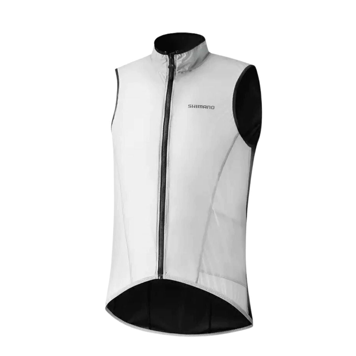 COLETE SHIMANO MASCULINO CORTA VENTO PRIMAVERA TAM G BRANCO