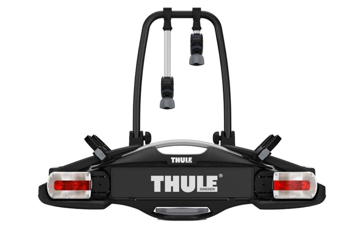 SUPORTE THULE VELOCOMPACT PARA 2 BICICLETAS PARA ENGATE  Preto