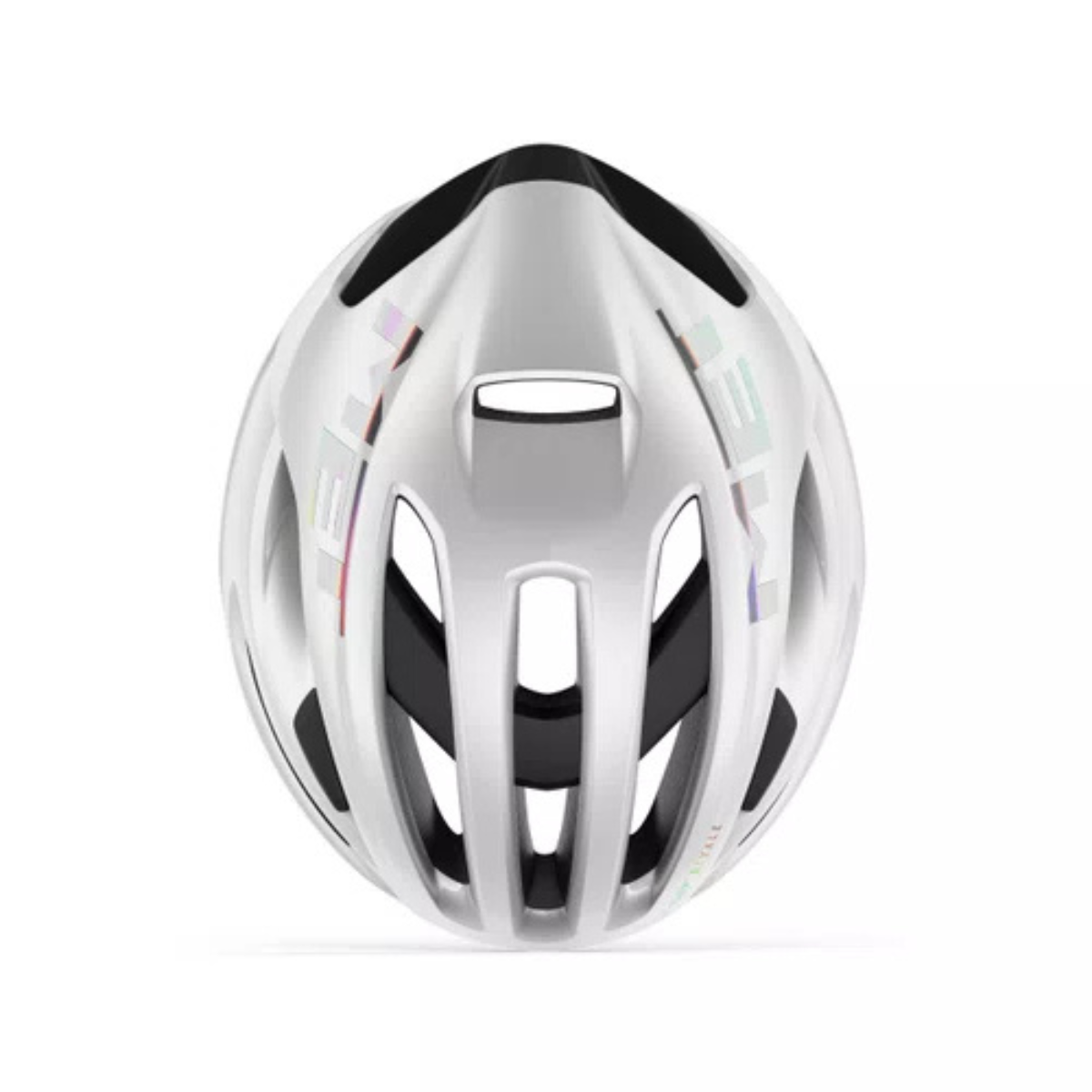CAPACETE MET ROAD RIVALE MIPS BRANCO HOLOGR