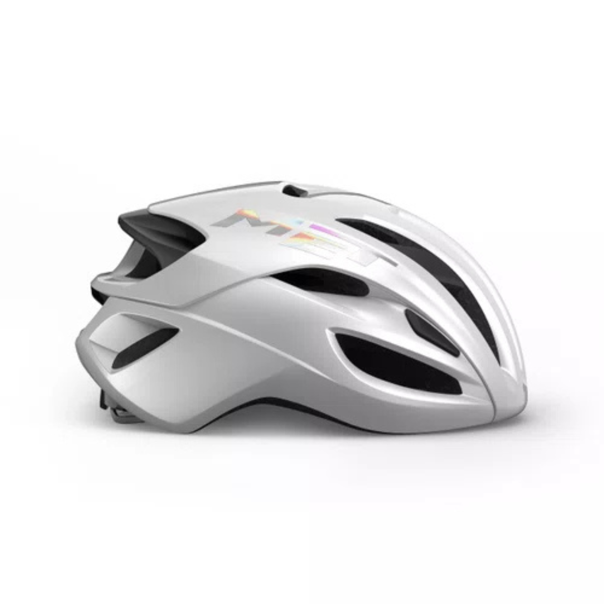 CAPACETE MET ROAD RIVALE MIPS BRANCO HOLOGR