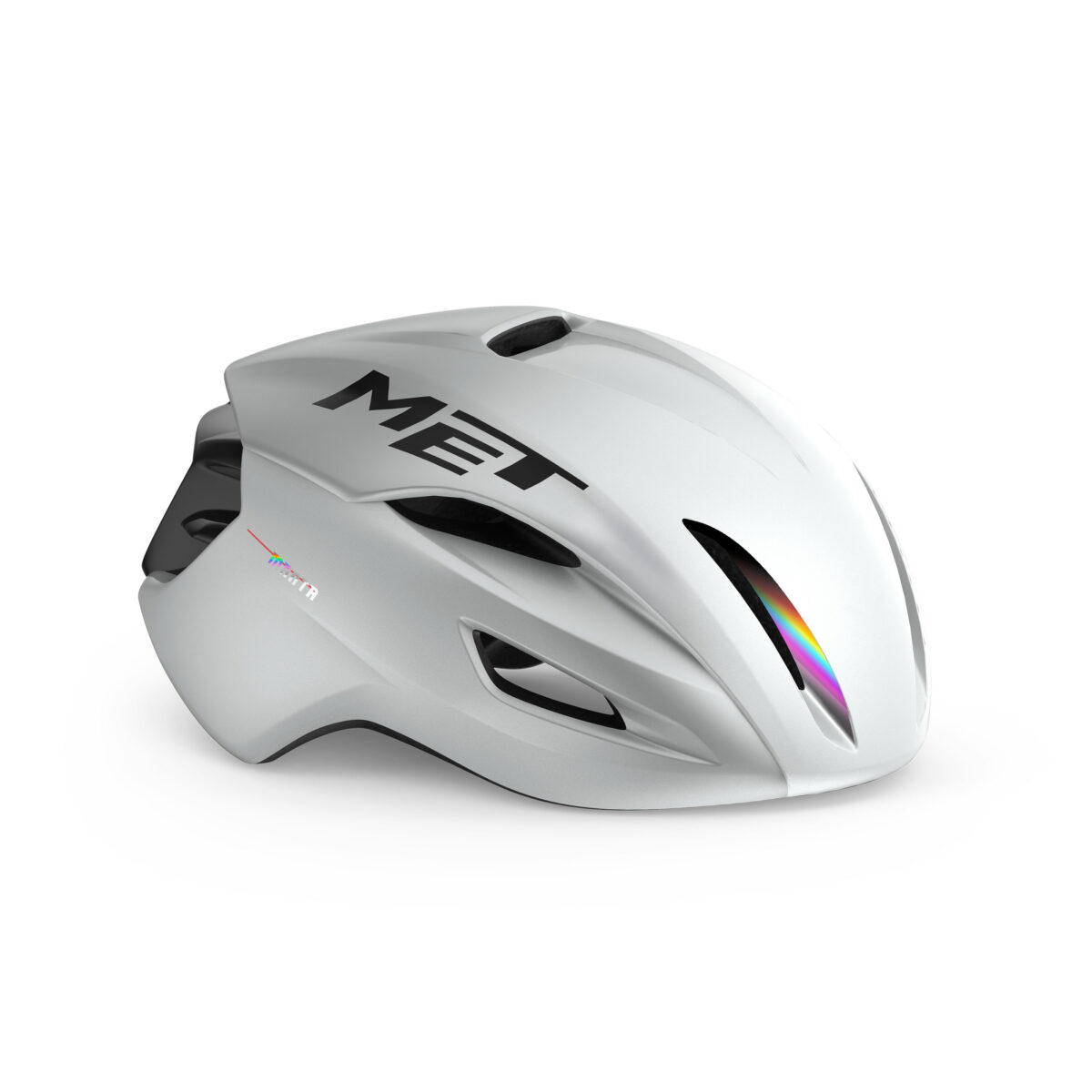 CAPACETE MET ROAD MANTA MIPS BRANCO HOLOGRAFI TAM M (56-58)
