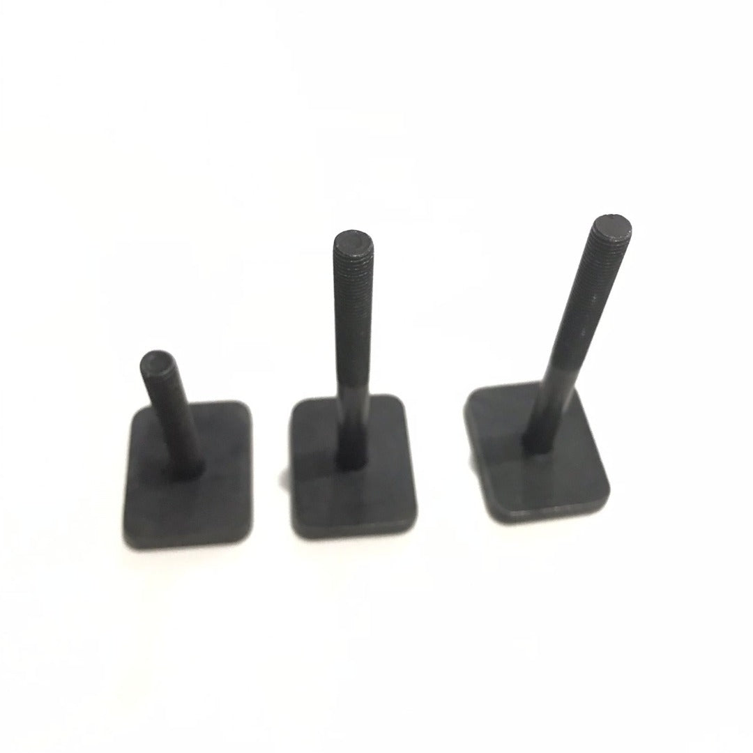 PARAFUSOS PARA INSTALAR SUPORTE 591 PERFIL T 30X23  Preto