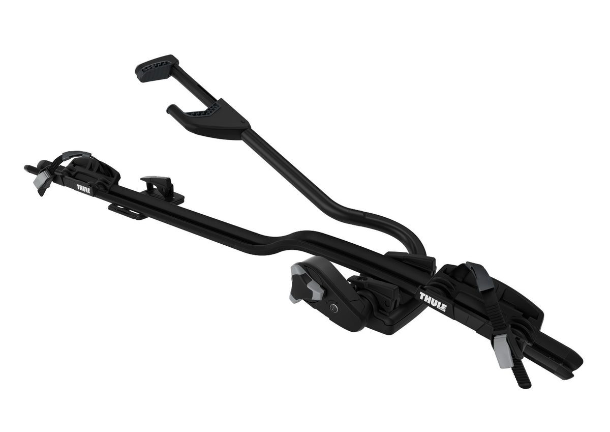 SUPORTE DE TETO THULE PRORIDE ALUMINIO COM FIXAÇAO NO QUADRO CORES  Preto
