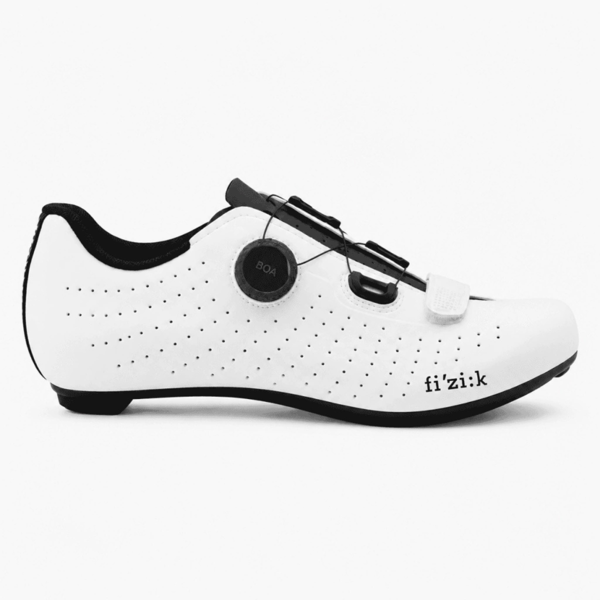 SAPATILHA FIZIK TEMPO R5 OVERCURVE BRANCA COM PRETO