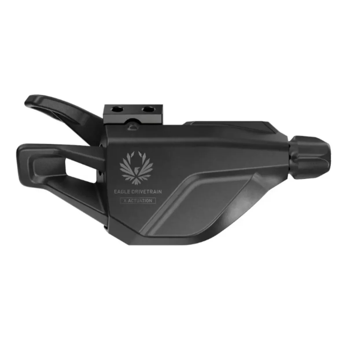 PASSADOR TRIGGER SRAM S200 EAGLE SINGLE CLICK TRIGGER, 12 VEL. TRASEIRO COM ABRAÇADEIRA INTEGRADA PRETO