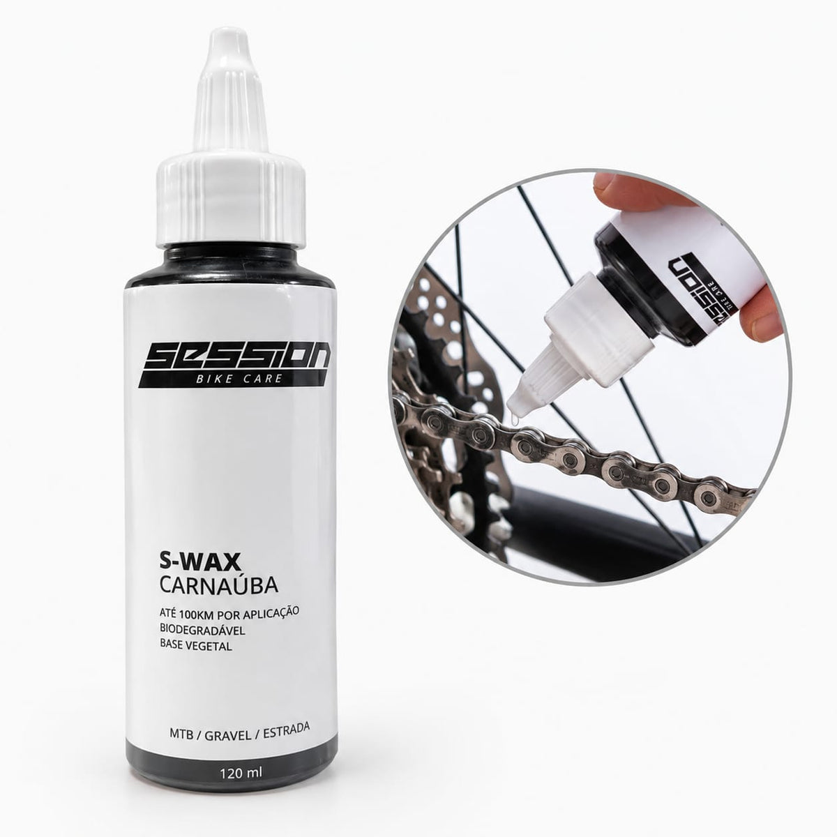 Lubrificante De Cera Para Corrente S-wax 120ML