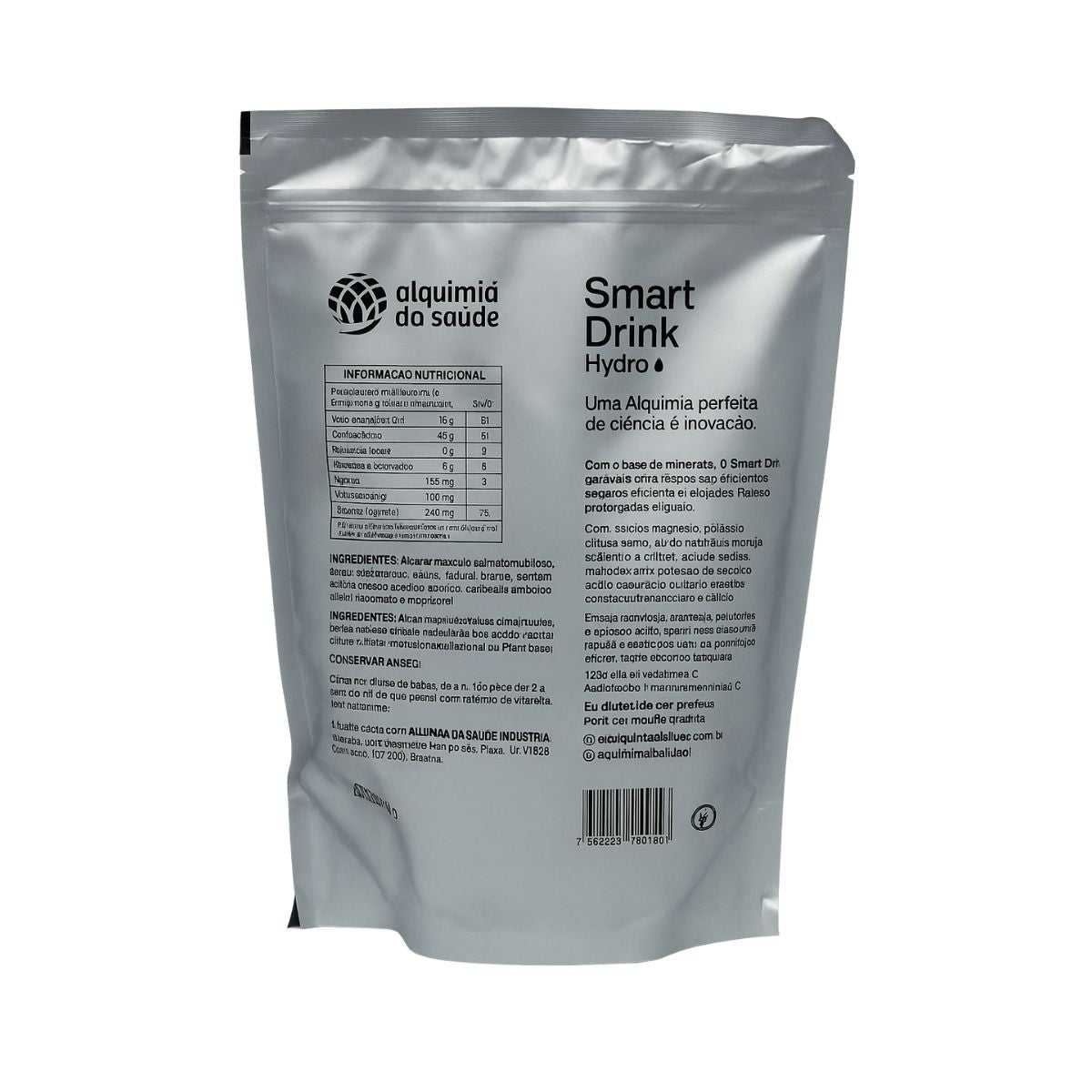 SMART DRINK HYDRO ALQUIMIA DA SAUDE SABOR PINK LEMONADE 750G