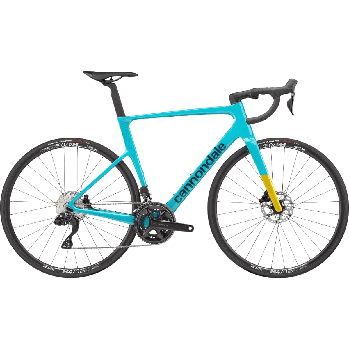 BIKE CANNONDALE SUPERSIX EVO CARBON 3 Di2 105 22V COR AZUL