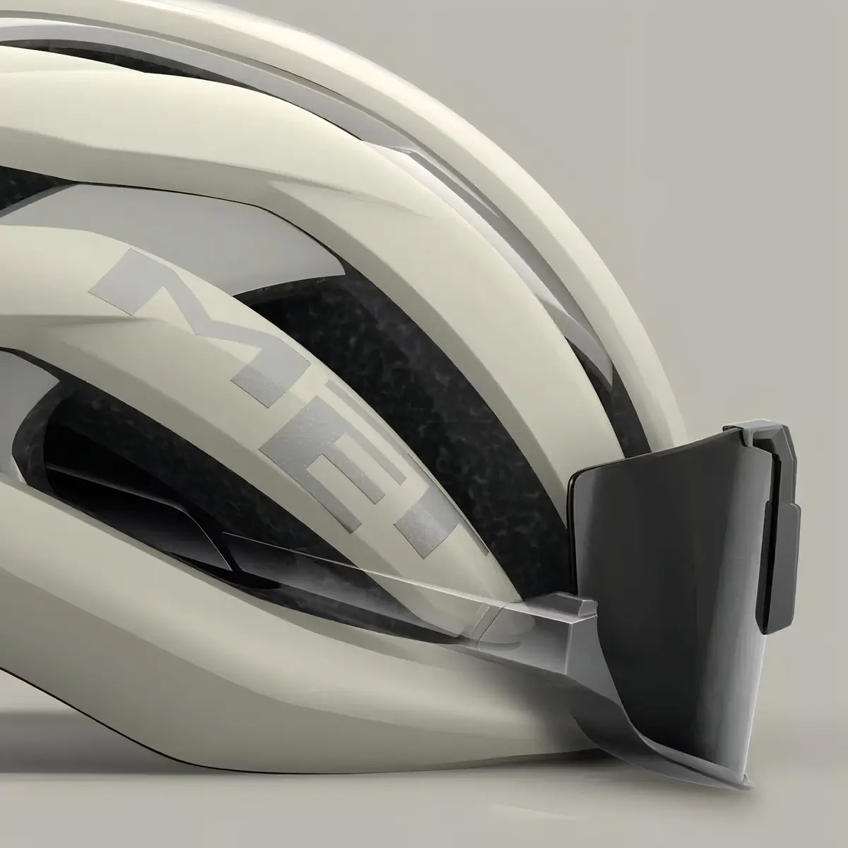 CAPACETE MET ROAD TRENTA MIPS BRANCO/PRETO M