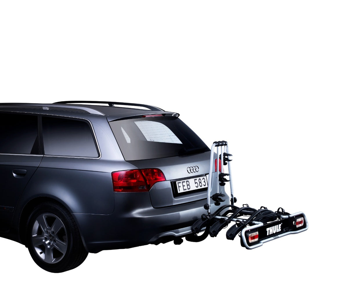 SUPORTE THULE EURORIDE PARA 3 BICICLETAS P ENGATE  Preto