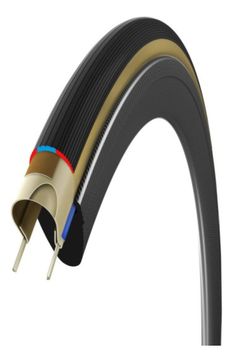 PNEU VITTORIA ROAD CORSA PRO 700X30 TUBELESS BEGE/PRETO
