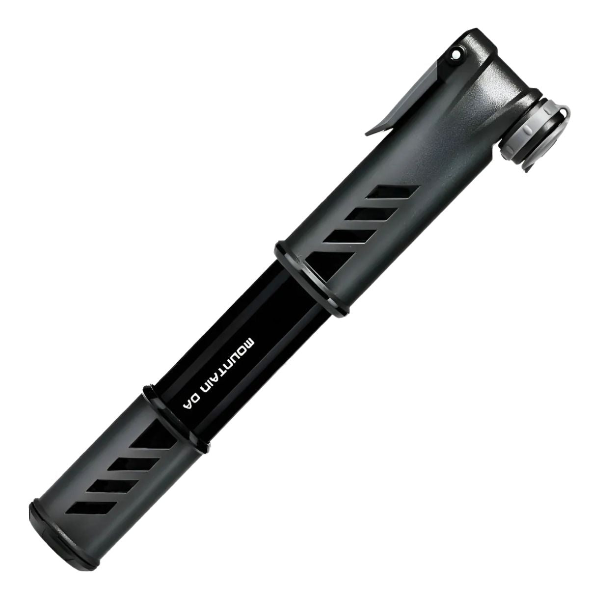 BOMBA DE AR DE MAO TOPEAK MTB MOUNTAIN DA 60 PSI  PEQUENA Preto